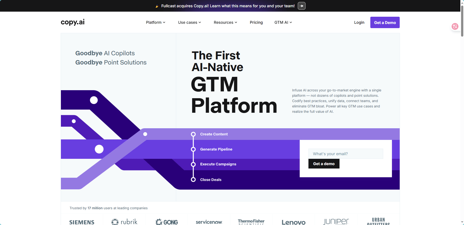 AI写作助手Copy.ai