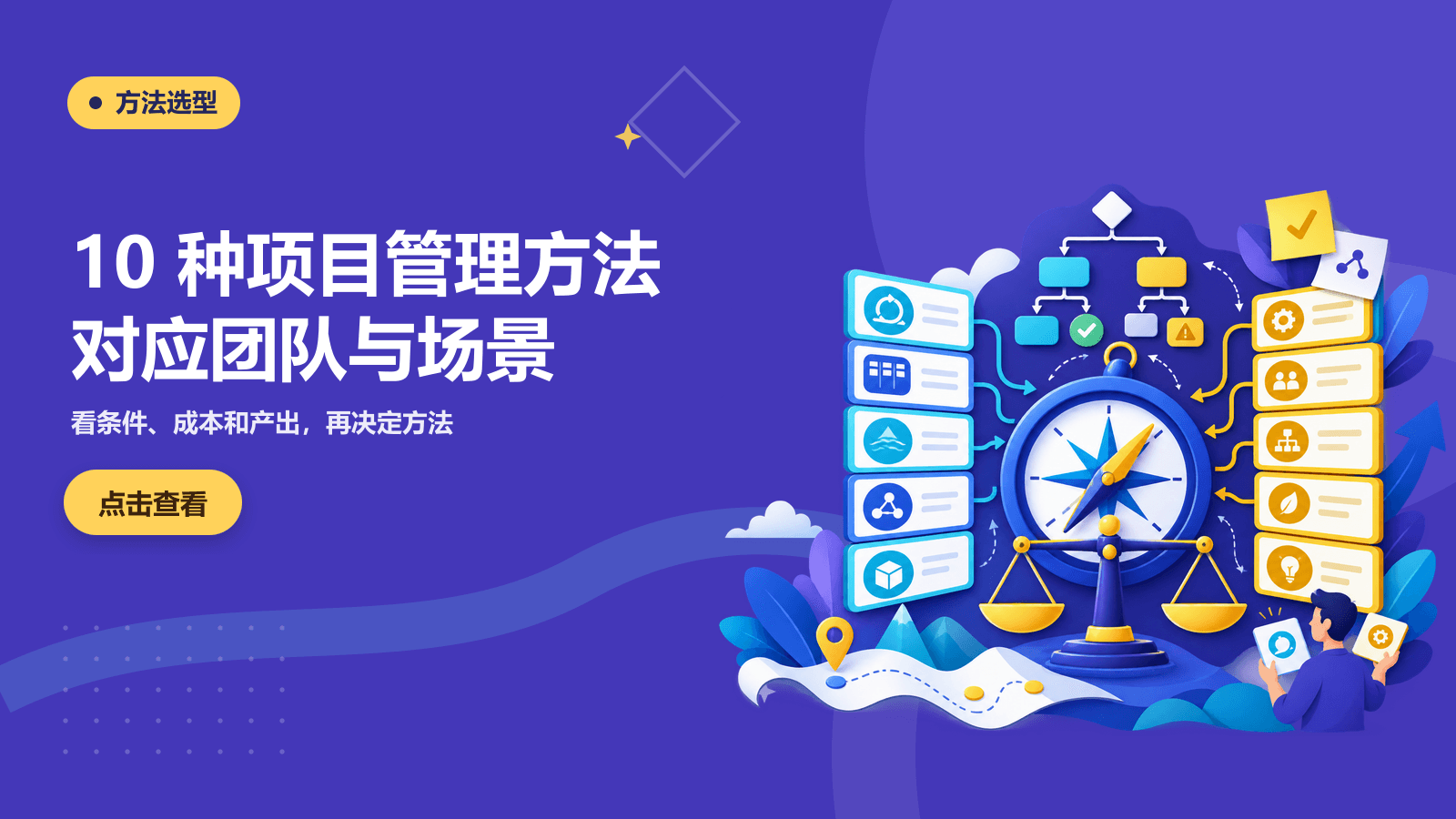 项目管理方法有哪些？10种方法对应的团队与场景
