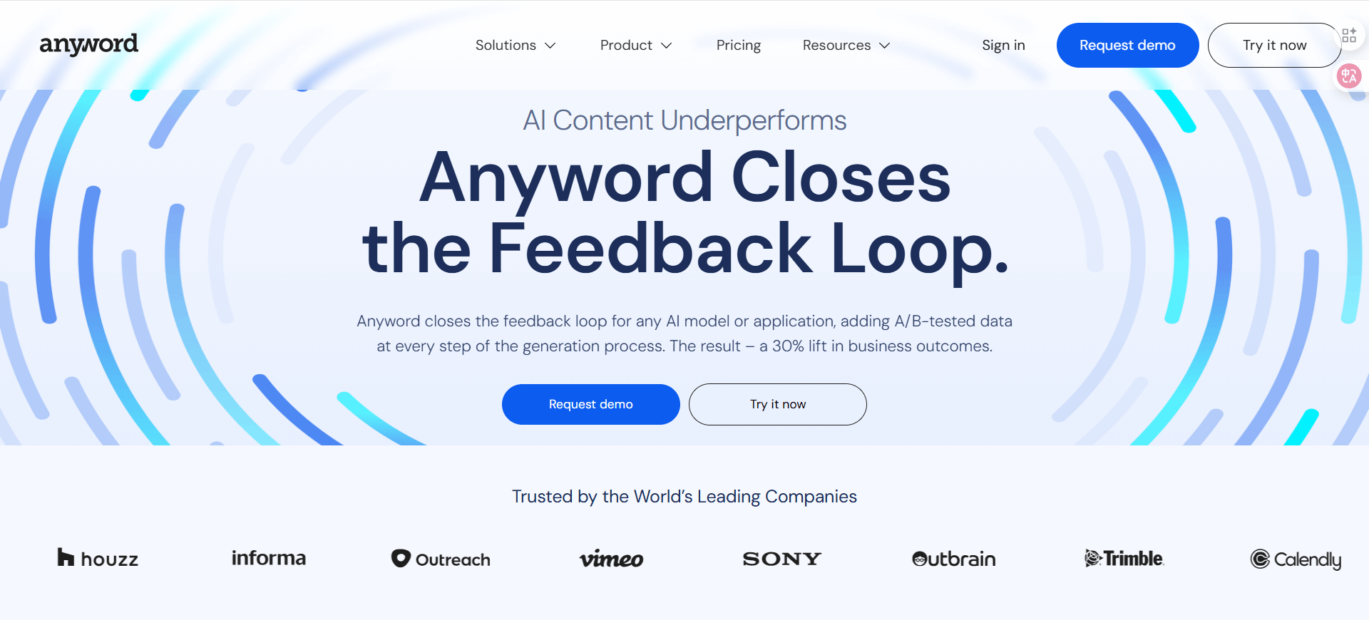 AI写作文软件Anyword