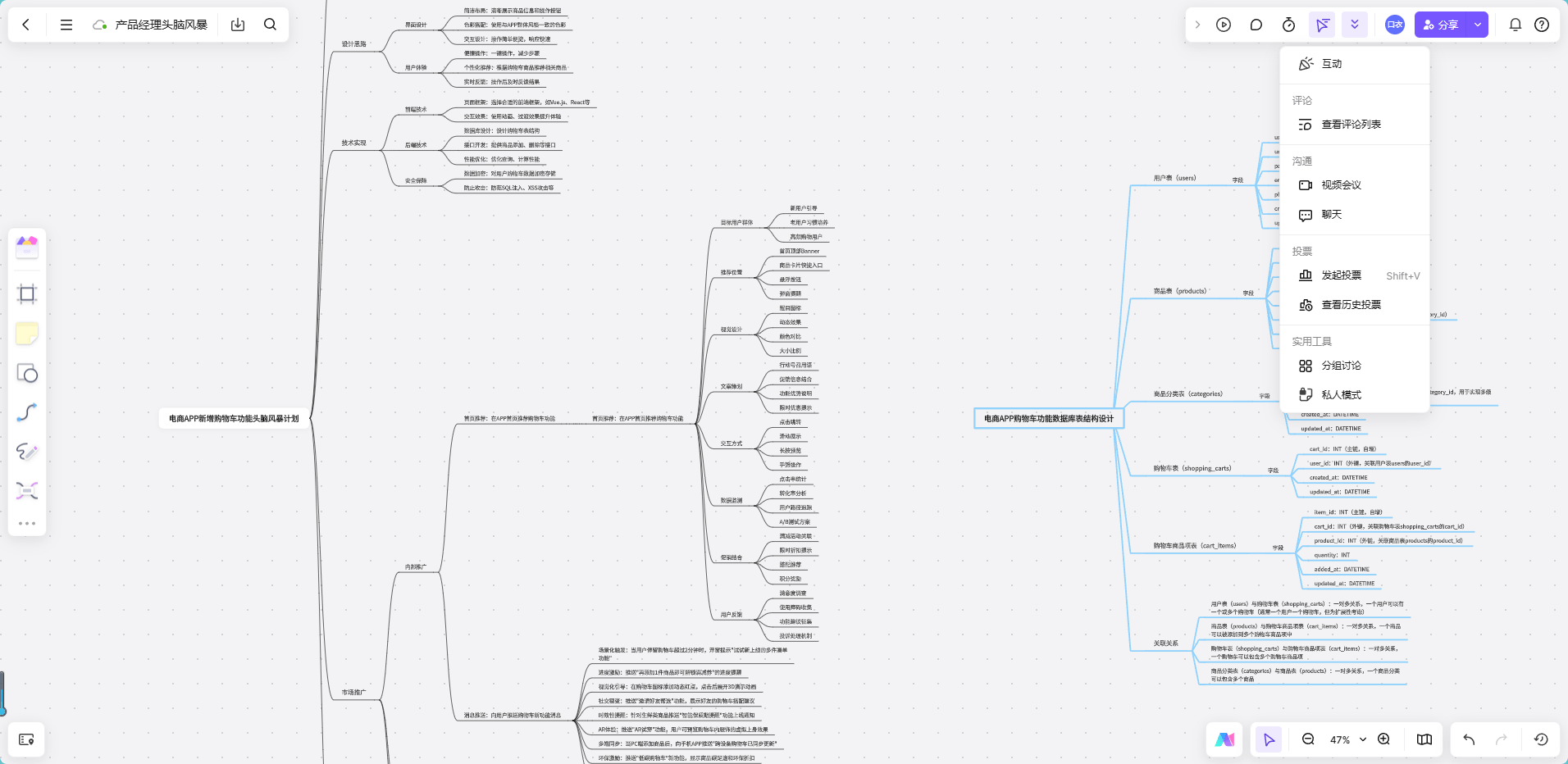一键分享，团队协作与评审