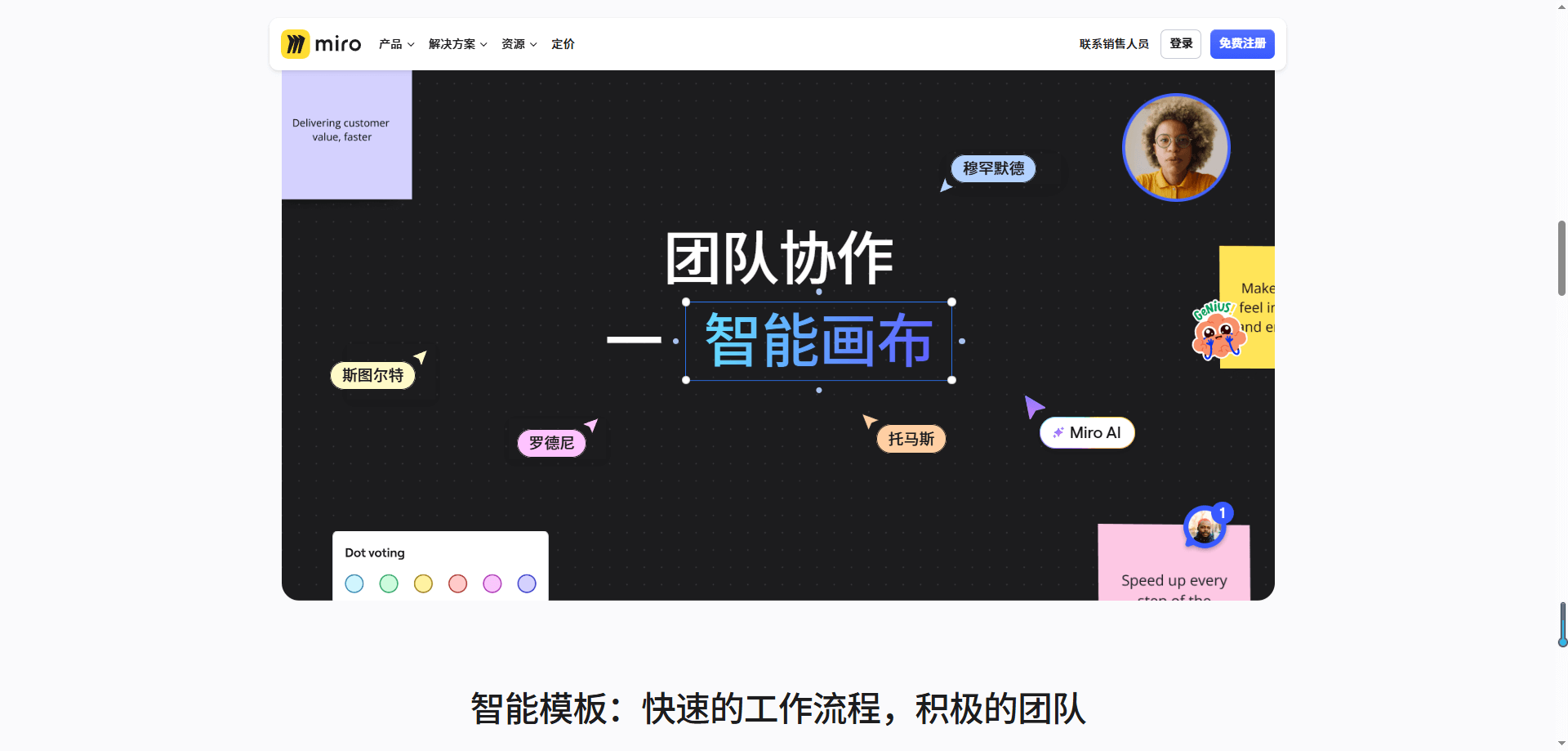 Miro —— 国际团队协作思维导图神器