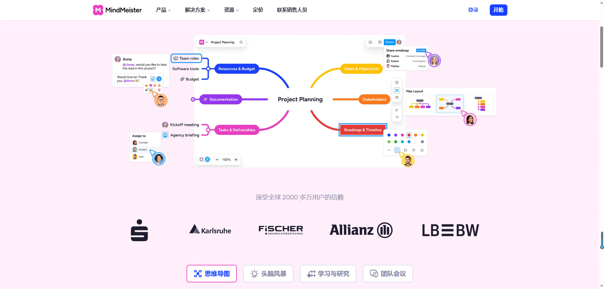 MindMeister —— 轻量且易上手的在线思维导图工具