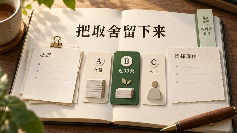 产品决策记录怎么写？让背景、取舍和后续动作都可追溯