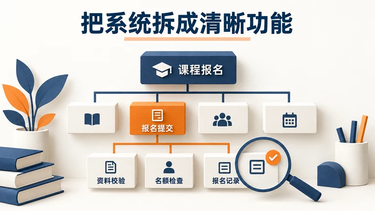 功能结构图怎么画？从系统目标到可验收功能单元