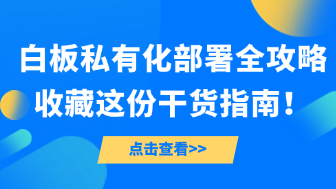 白板私有化部署全攻略:SDK集成与Visio替代开发教程!