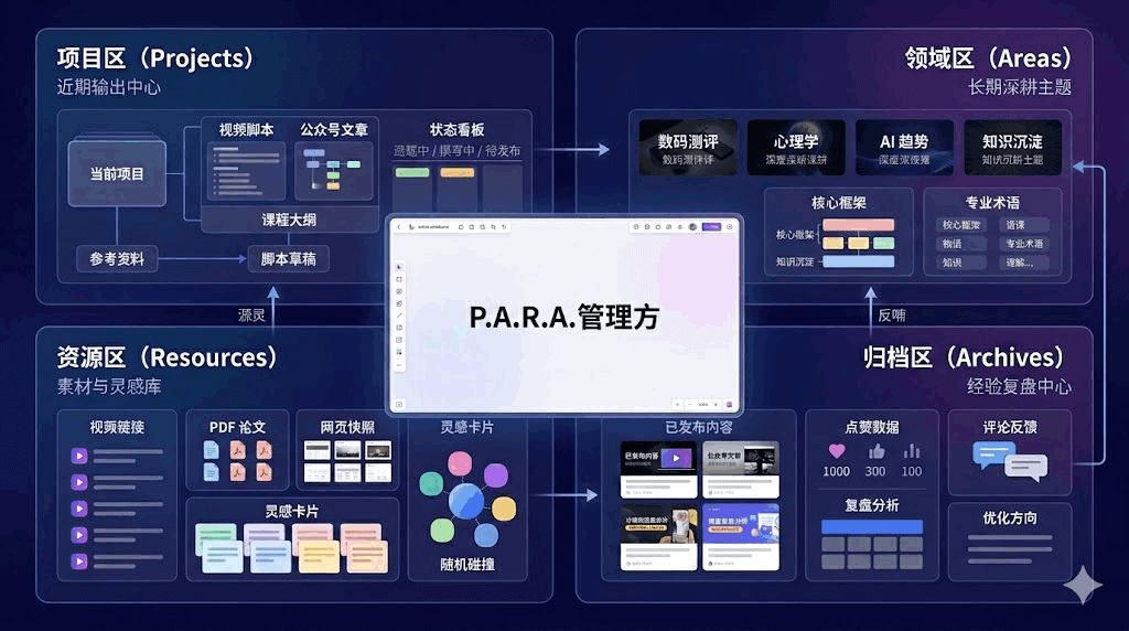 在 boardmix 中进行知识架构设计