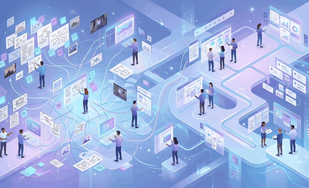 创新团队动态画布迁移趋势