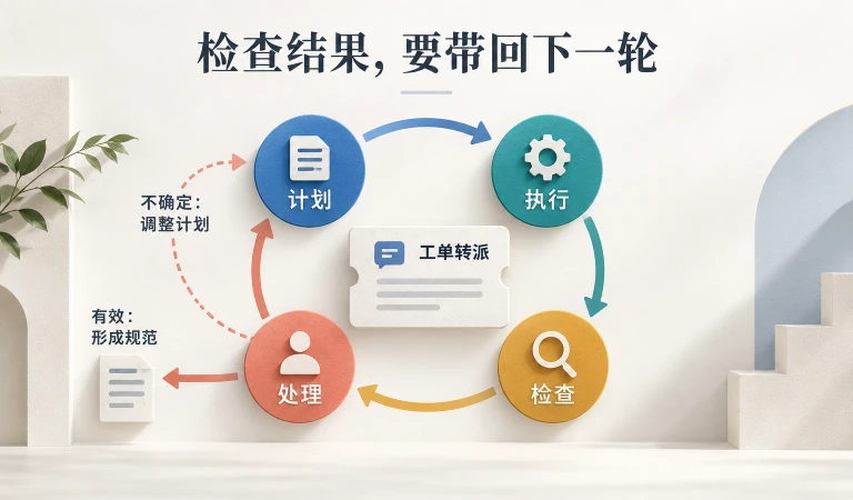 循环图怎么画？五种类型对比与PDCA完整示例