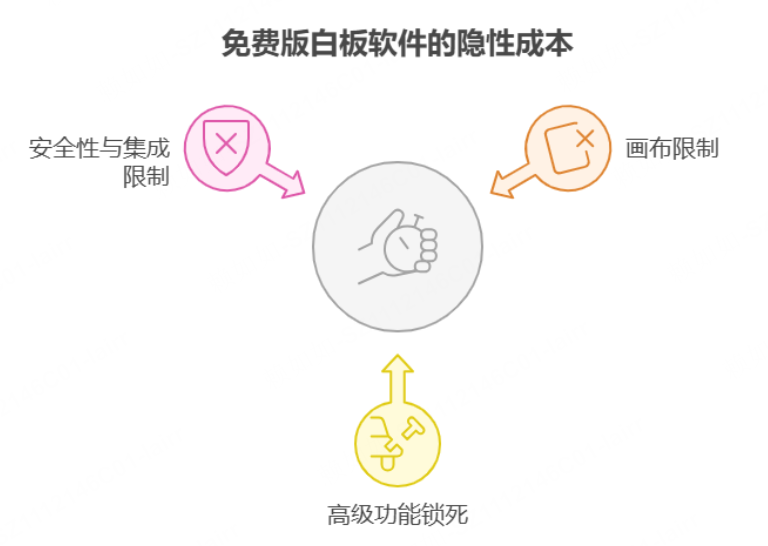 免费白板软件的核心价值与限制