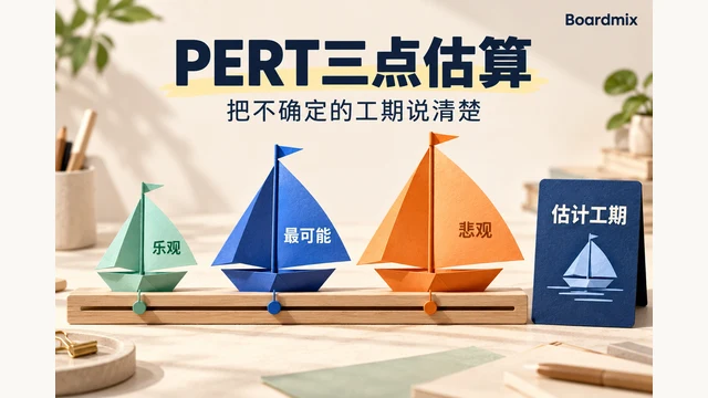 PERT三点估算怎么算？把乐观、最可能和悲观工期放进排期