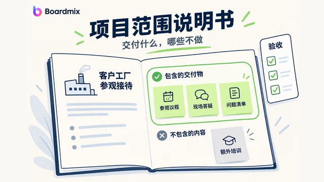 项目范围说明书包括哪些内容？7个关键字段与填写示例