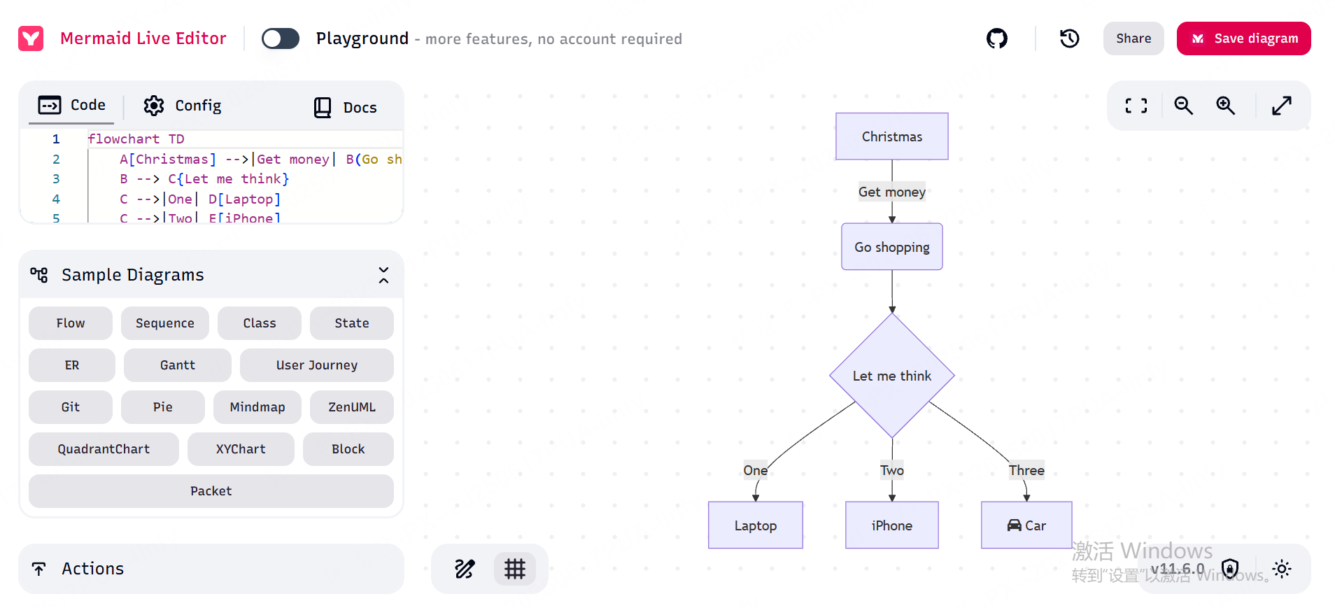 Mermaid在线编辑器Mermaid Live Editor