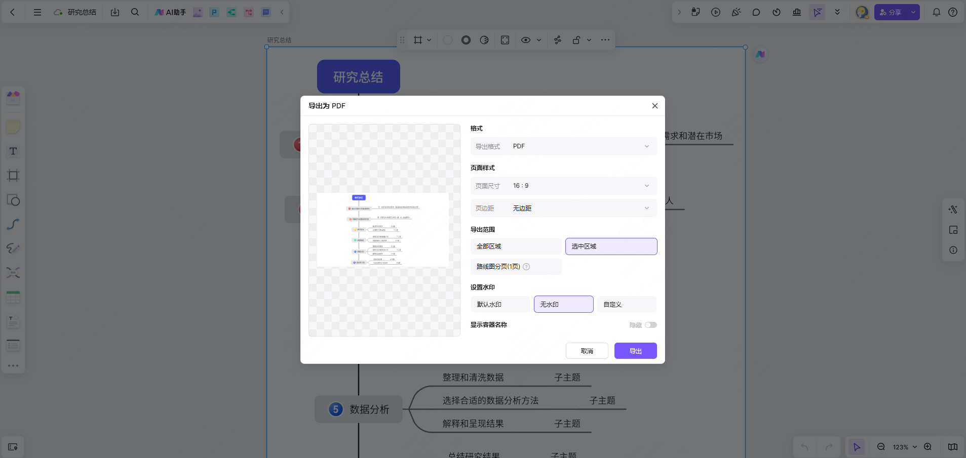 用户研究报告boardmix