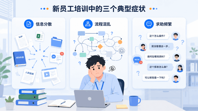 新员工培训中的三个典型症状