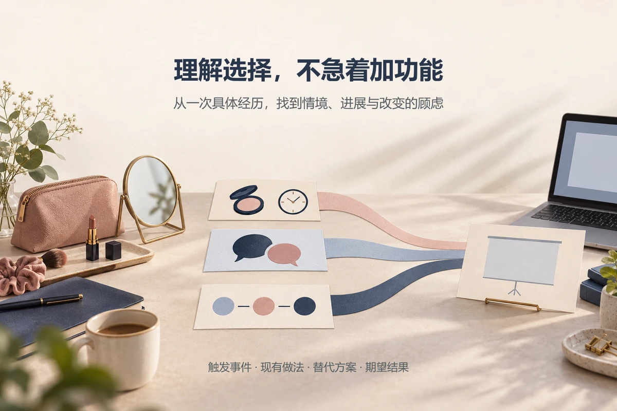 首次客户汇报前的化妆准备选择经过