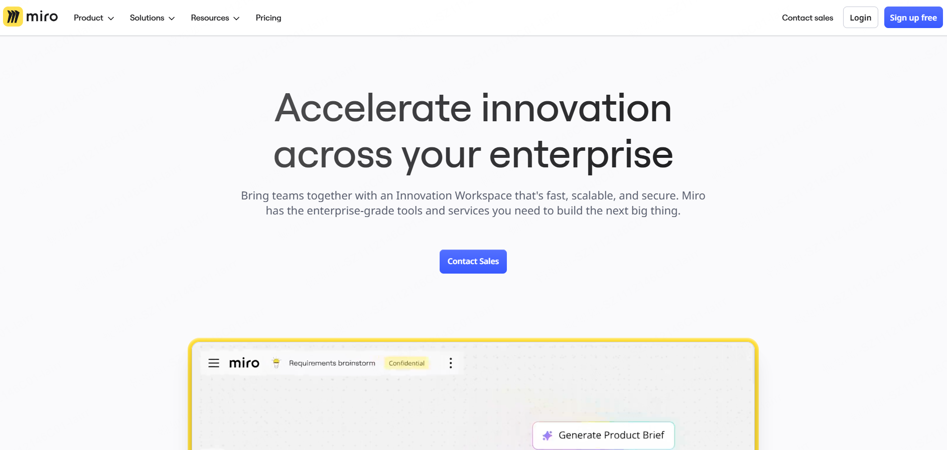 主流私有化白板工具-Miro