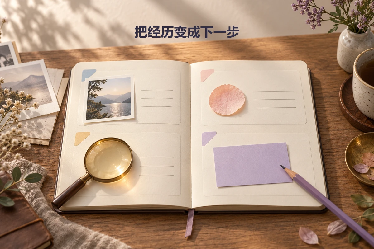 个人年度复盘从具体经历出发,区分感受与解释,再形成有依据的下一步
