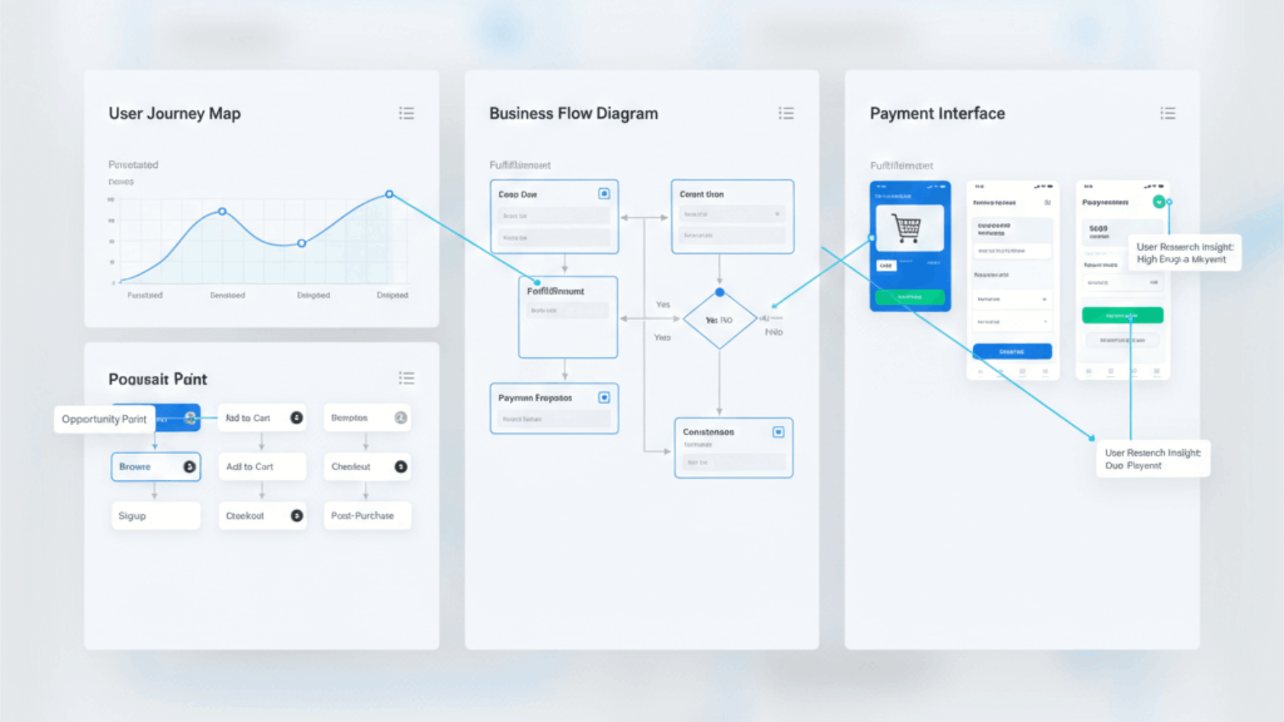 通过视觉化映射实现从用户研究到设计实现的深度整合