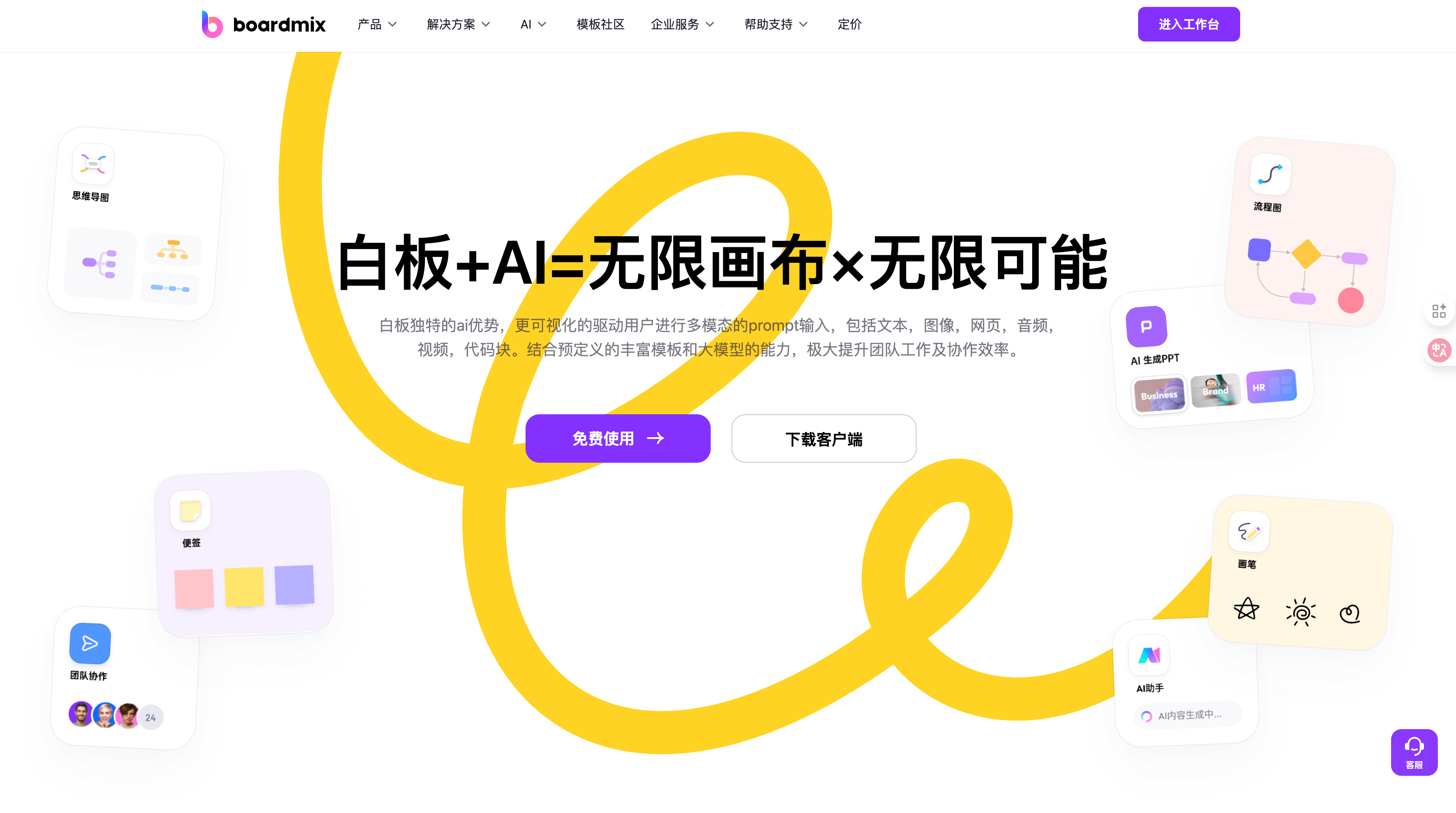 国产顶尖在线流程图生成器-boardmix