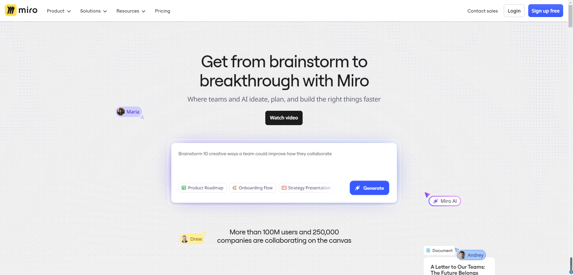 Miro：全球协作的“工业标准”